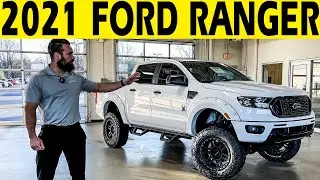 2021 Ford Ranger - Lifted SCA Black Widow - Full Exterior & Interior Review
