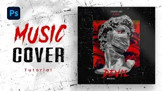 How to design Album cover art | Photoshop Tutorial + files