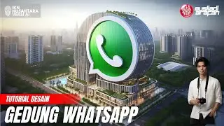Ikn Terkini‼️Tutorial Desain Gedung WhatsApp Indonesia - Nusantara Arsitektur Ai