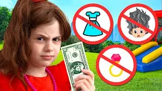 إيفا تلعب على الترامبولين وتستمتع