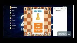 Chesskid 3rd day playing/ coding with aneruddh/