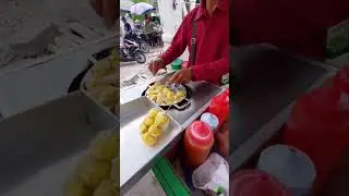 Pentol Goreng Telur  Rame Banget Sampek Antri-Antri