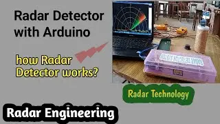Radar Detector with Arduino UNO | how Radar works ? Radar Detector Systems