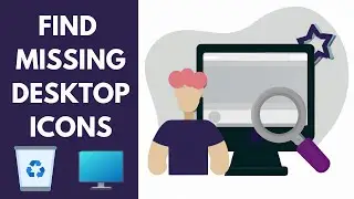 How to Get Missing This PC and Recycle Bin Icons on Desktop - Easy Fix Tutorial