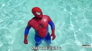 Phim Người Nhện, Venom Và Nữ Joker Đi Bể Bơi Vietsub