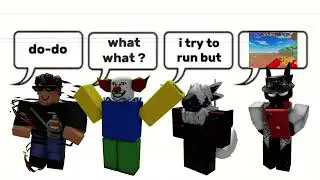 day and night meme - my friends in roblox