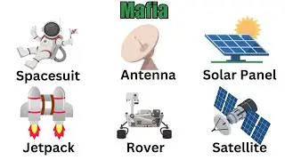 🚀🔧 Space Tools Vocabulary: Learn Names, Spelling, and Pronunciation!