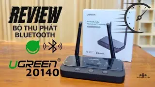 Review Bộ Thu Phát Bluetooth UGREEN 20140 ️🎉 Mới Nhất 2023 ️🎉 Phát Xa 100m Chip Qualcomm 5.0