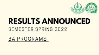 Aiou b.a result announced spring 2022