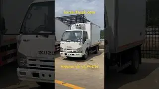 isuzu refrigerated van box truck.  isuzu cold room chiller. isuzu-truck.com.WhatsApp +86-18727992788