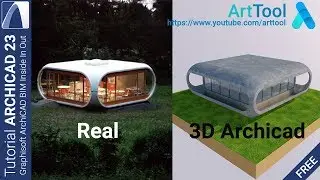 Rumah unik dengan ARCHICAD 23 | Create a unique home shape with ARCHICAD 23