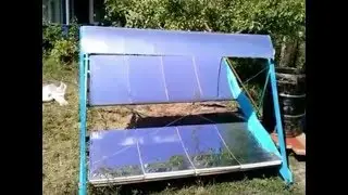 Нагрев проточной воды в параболическом солнечном концентраторе