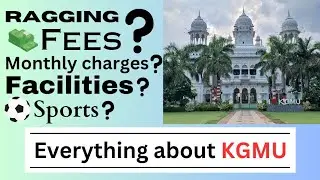 KGMU MEDICAL COLLEGE🩺 | Hostel Fees | Monthly Charges | Books | Ragging #kgmu #medicalcollege #neet