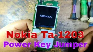 Nokia TA-1203 Power Key Jumper Problem Solution 💯%