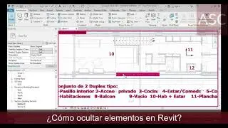 Cómo ocultar elementos en Revit?