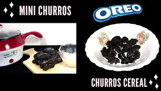 MAIN MASAK MASAK | MINI CHURROS + CHURROS CEREAL (Tanpa/Pakai Cetakan)
