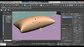 3ds max pillow modeling, cloth modifier
