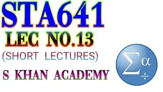 Sta641 lec 13 Graphs and Quality control Chart in SPSS||S KHAN ACADEMY||