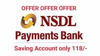 Spice money NSDL Saving Account New updet...💥