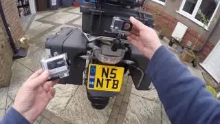 Advancedbiker Camera Set Up on Bmw R1200GS LC - 2017
