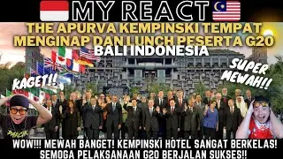 OMG!! SAKING CANTIKNYA HOTEL TERMEWAH THE APURVA KEMPINSKI BALI TEMPAT NGINAP PESERTA G20