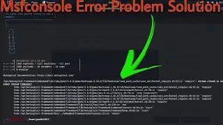Solving msfconsole Error: 'Stream Closed' in Kali Linux [Fixing IOError] || Tech Tackle