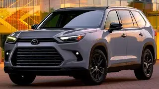 New 2025 Toyota Grand Highlander Nightshade Edition - First Look! Walkaround and Review