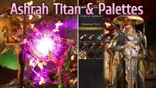 Ashrah Titan Battle & Palettes (Mortal Kombat 1)