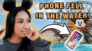 MY PHONE FELL IN THE WATER AT DISNEYLAND!