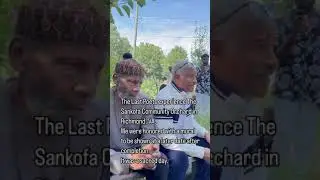 The Last Poets Visit Sankofa Community Orchard