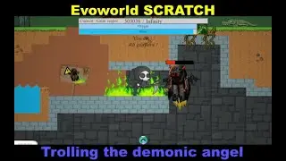 Evoworld SCRATCH || Demonic angel trick 😁