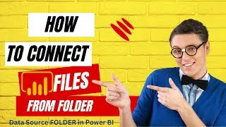 How to connect Files from Folder in Power BI |Folder data source 