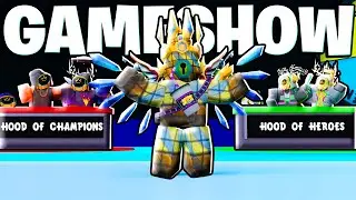 Hood of Champions VS Hood of Heroes Rematch Gameshow for 40K robux!