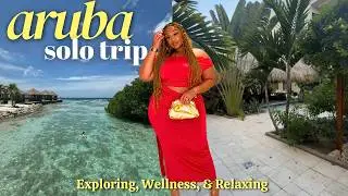 ARUBA VLOG 🇦🇼: SOLO TRIP, LUXURY VILLA, EXPLORING, FLYING FISHBONE, SUBMARINE TOUR & RELAXING