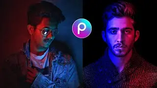 Dual Tone Instagram Photo Editing || Instagram  Viral Glowing Image Editing - PicsArt Editing