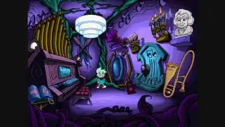 Pajama Sam: No Need to Hide When It's Dark Outside (Part 10): Music Room, Grandfather Clock