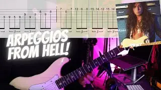 Arpeggios From Hell Intro Cover/Lesson (with Guitar Tabs) - Yngwie Malmsteen