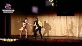 Nilson Castro y Yinessa Ortega, Pareja Estilo Caleño Festival Mundial de Salsa Cali 2019
