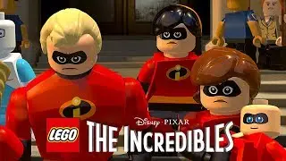 LEGO the Incredibles is the new house of the SUPER - FAMILY. STOLE ICE CREAM. 4K 60FPS