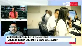 Pago de Utilidades - Entrevista @tvperunoticias