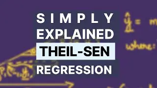 Theil-Sen Regression Algorithm, Clearly Explained