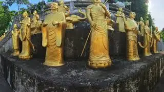 Exploring the Mountain Buddha Temple in Krabi, Thailand