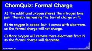 Formal Charge  (Quiz)