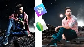 Dark sky photo editing | creative photo editing in picsart | funtoo class