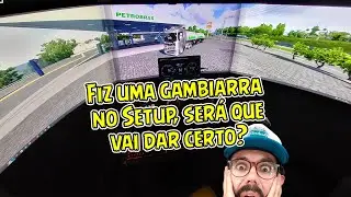 FIZ UMA GAMBIARRA NO COCKPIT