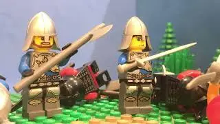 LEGO CASTLE: The battle at the Red Valley -stop motion movie