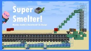[Tutorial] Super Smelter – Mumbo Jumbo’s Hermitcraft 6 Furnace Design (JE 1.14+)