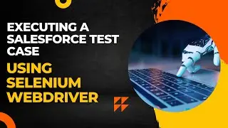 Executing a Functional Test Case (in Salesforce) using Selenium WebDriver || 