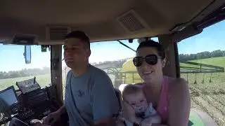 Baby Tractor Ride While Y-Dropping