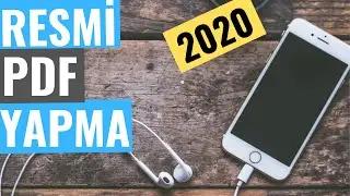 RESMİ PDF YAPMA (PROGRAMSIZ)